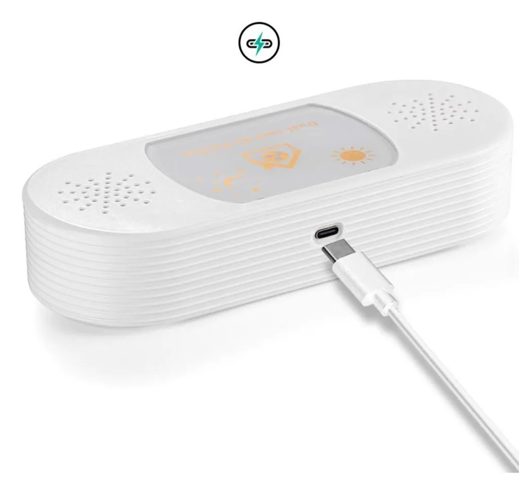 INF Purificateur d'air USB mural 3-en-1 ioniseur et ozone pour sanitaires