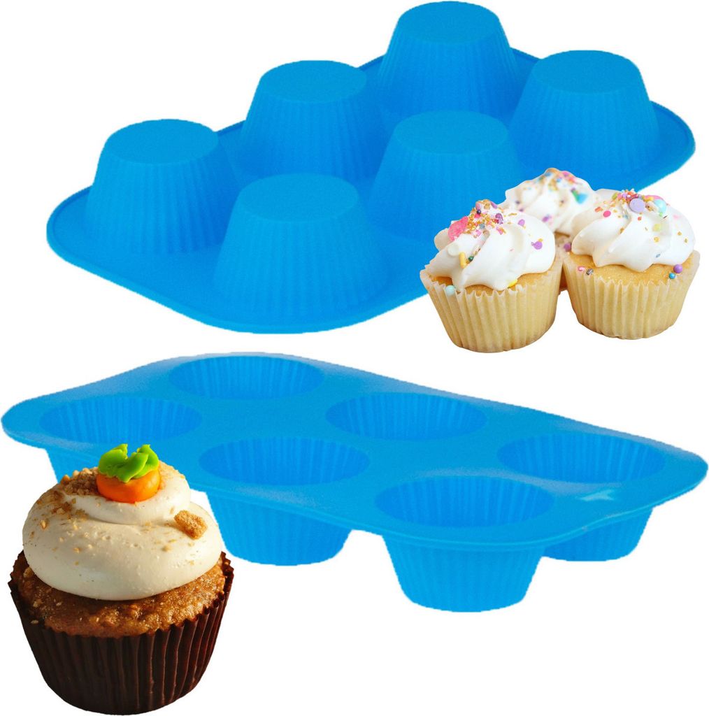 Silikon Muffinform 6 Stück