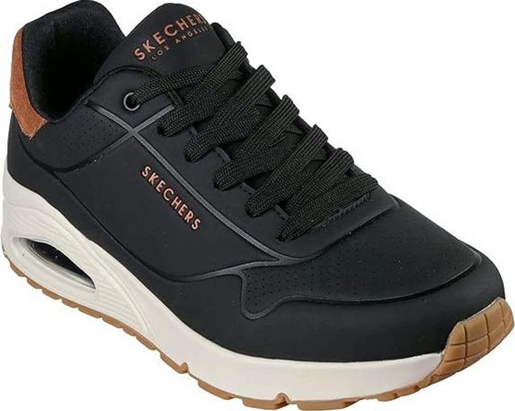 Skechers Herren Sneaker schwarz 43
