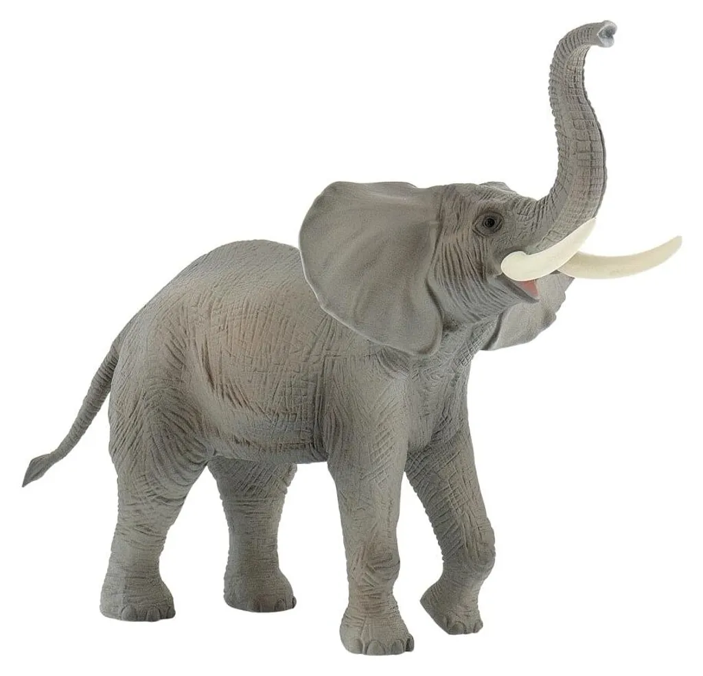 Figurine Éléphant d'Afrique pour diorama - Décoration de chambre savane