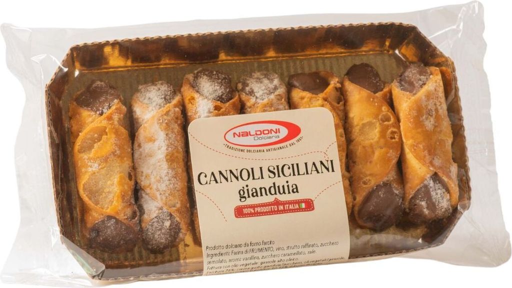 Cannoli Siciliani Gianduia, sizilianische Gebäckröllchen Produktbild 1