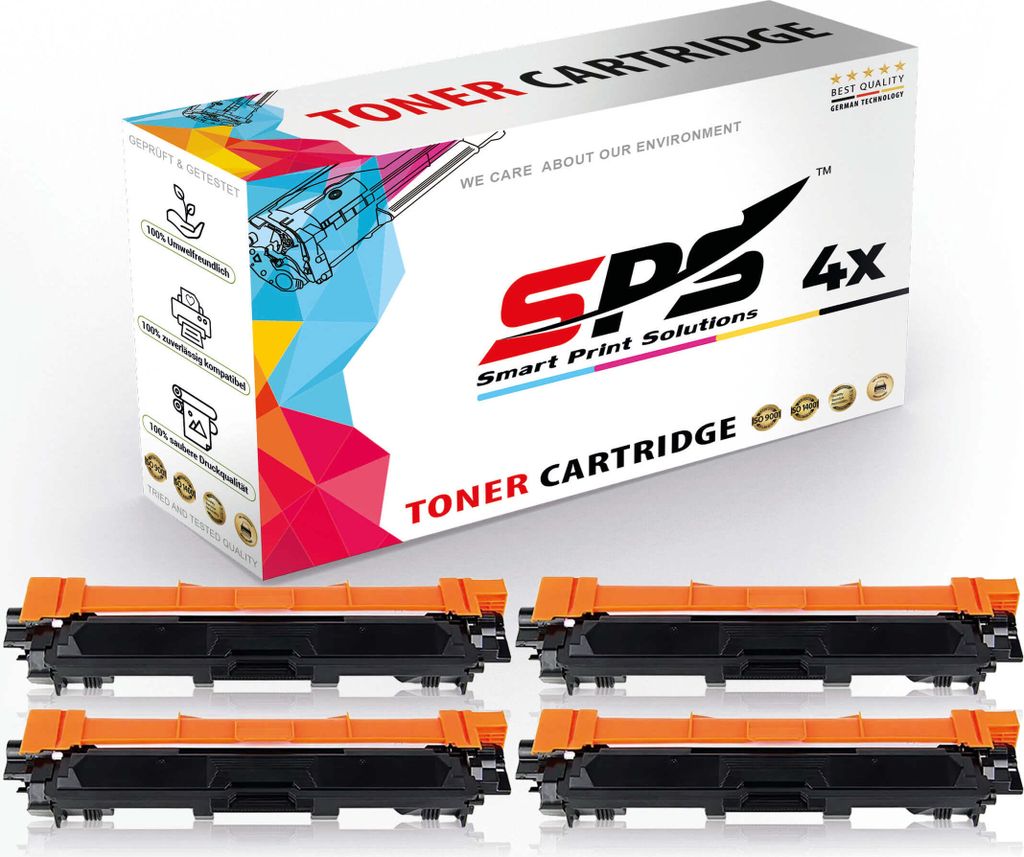 4x Multipack Set Kompatibel für Brother MFC-9331 (TN-245C, TN-245M, TN-245Y, TN-241BK) Toner