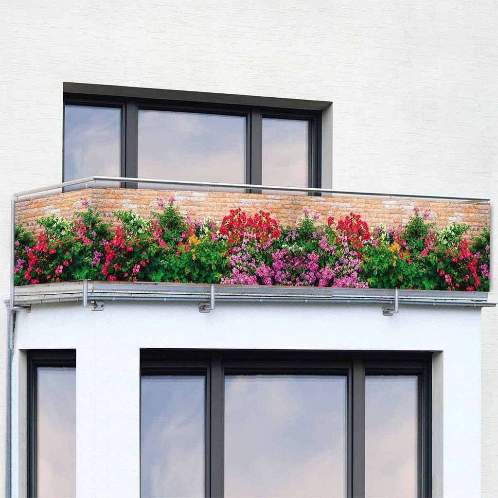 Balkon-Sichtschutz »Mauerblumen« Produktbild 10