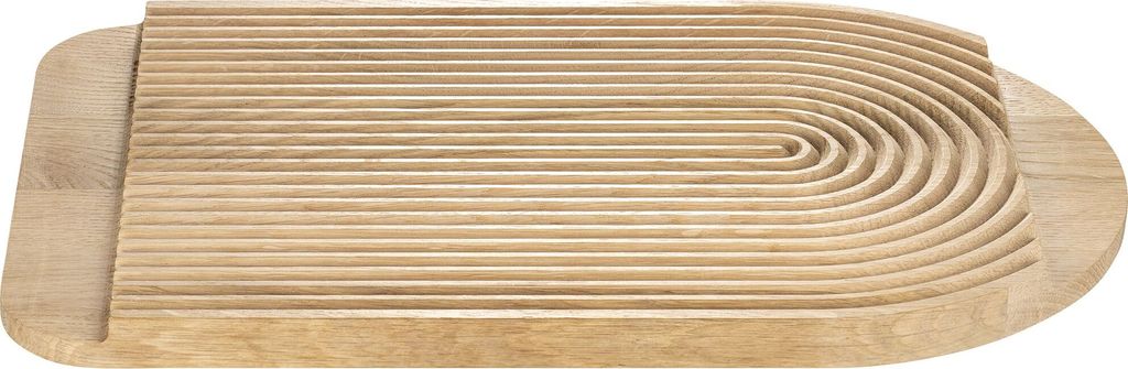 Blomus Servier- und Schneidebrett L Zen Farbton Holz, Eiche, 40 x 25 cm, 64361