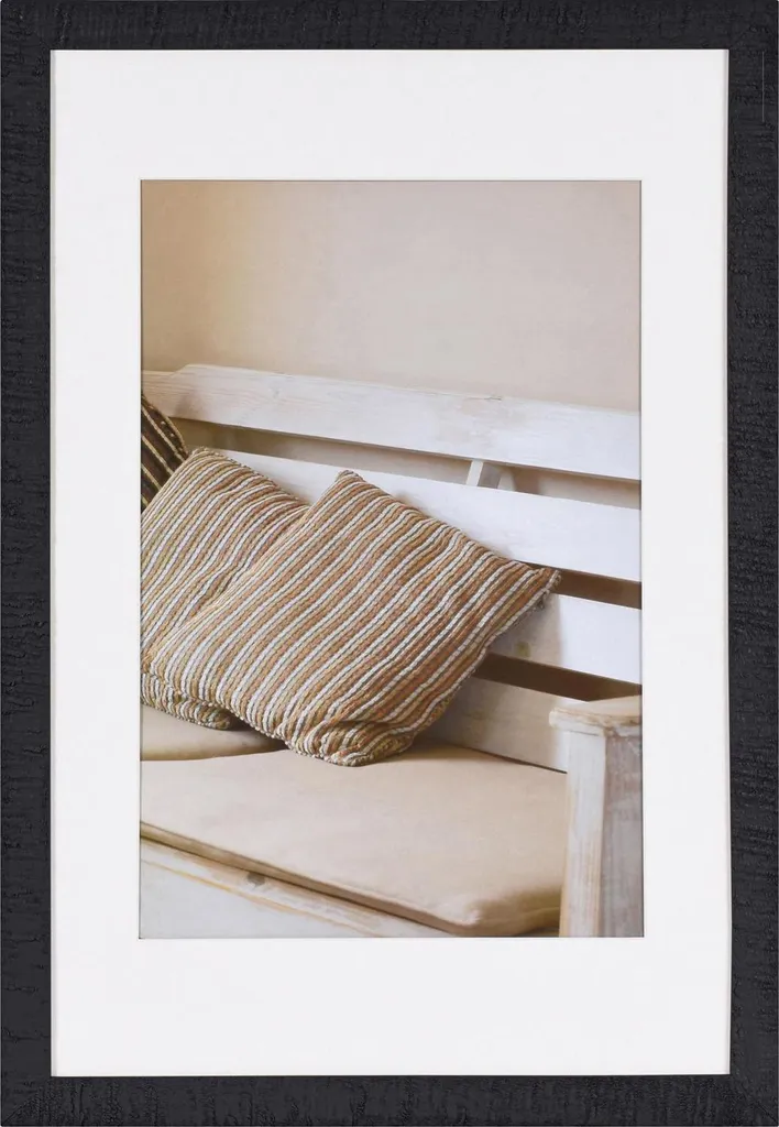 Cornice 40x60 Grigio Scuro Driftwood - Legno per Poster e Foto