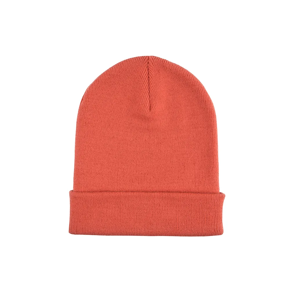 Superbo cappello unisex in maglia con logo ricamato SPRBG-003