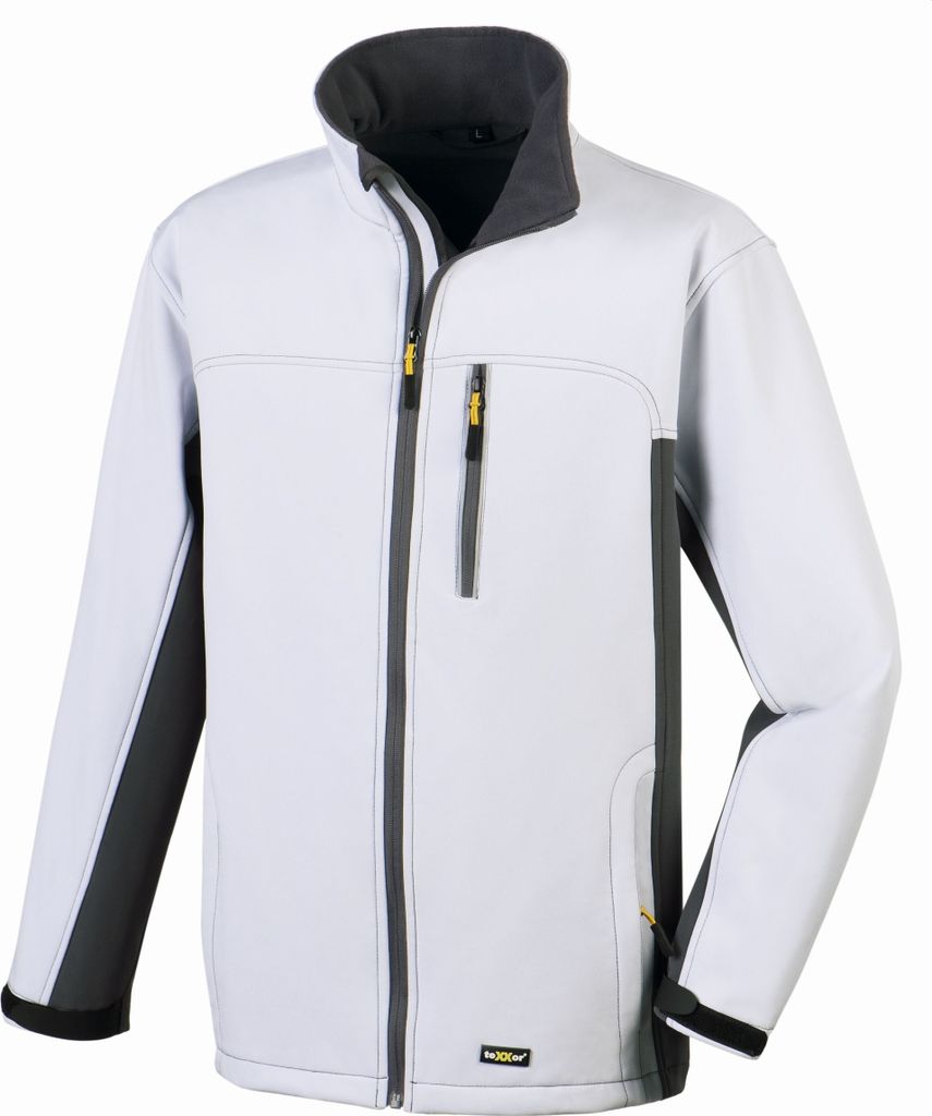 Pracovná bunda softshell SKAGEN biela/sivá veľkosť XL Obrázok produktu 
