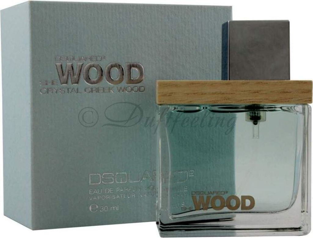Dsquared² Wood She Crystal Creek Wood Edp 30 ml Produktbild 