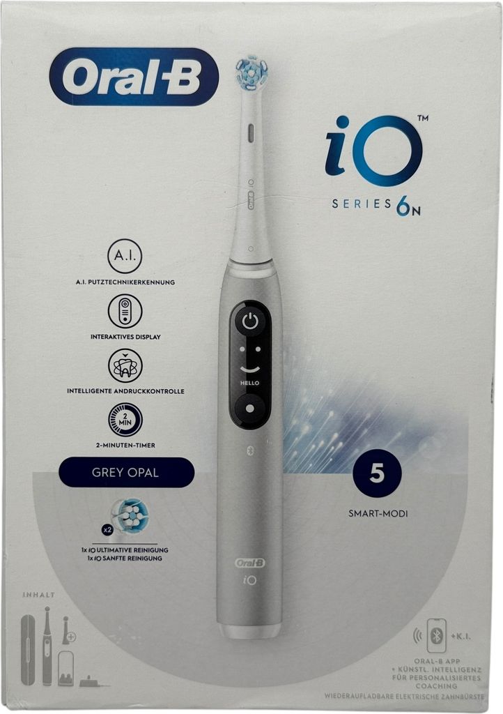 Oral-B iO Series 6  grey opal + Etui Produktbild 6