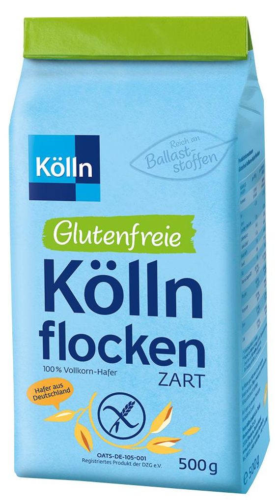 Kölln glutenfreie Köllnflocken zart, 500g Produktbild 