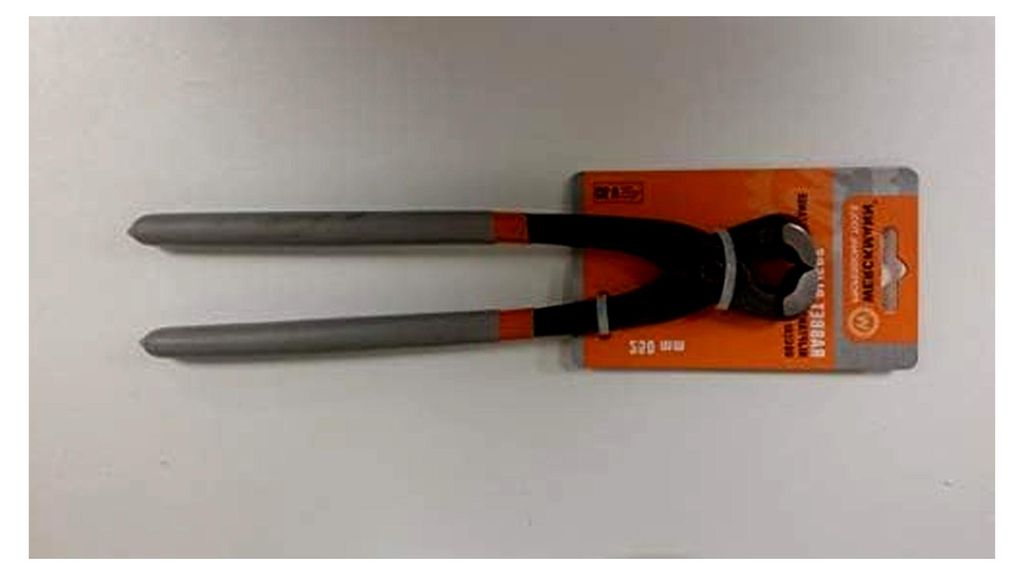 Kneifzange 250 mm mit Griffen aus Chrom-Vanadium-Stahl