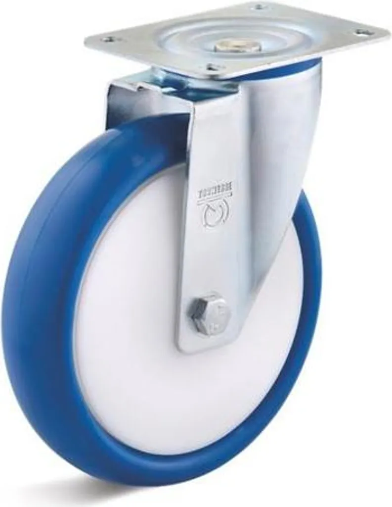 Roue de transport Kula Castor 125 mm idéale pour atelier et logistique