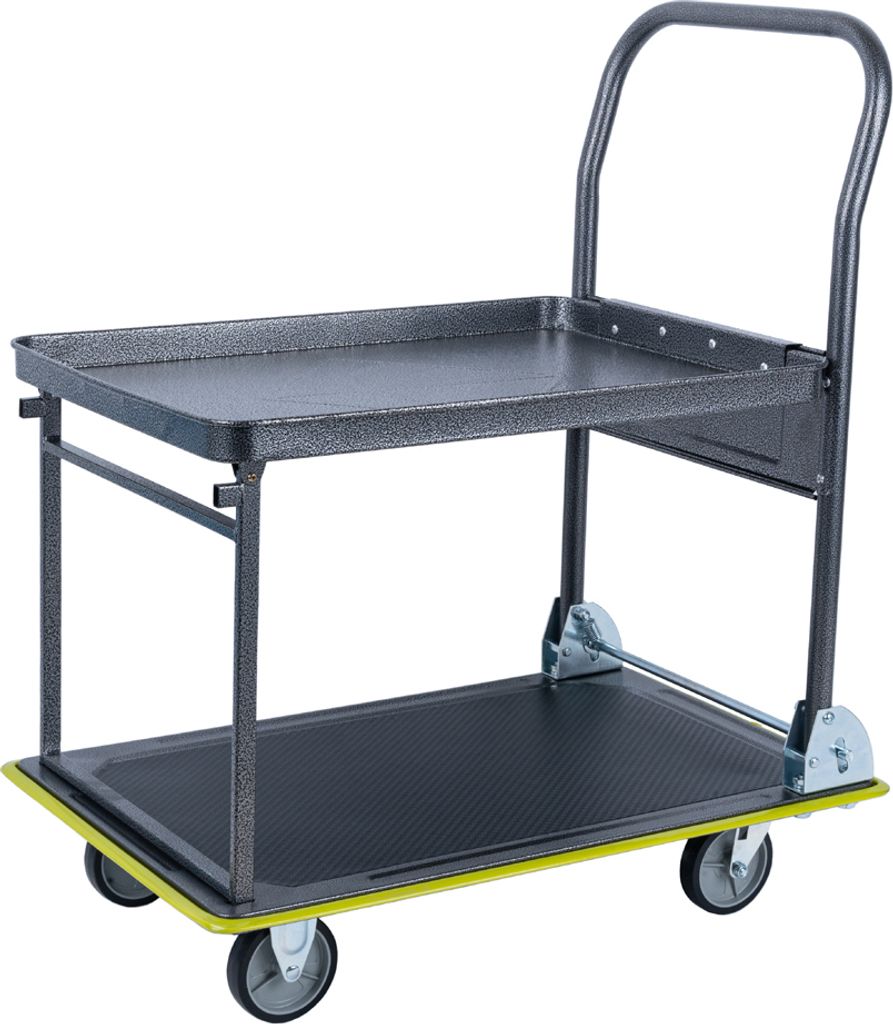 pavo Etagenwagen Tragkraft: 150 kg dunkelgrau Produktbild 