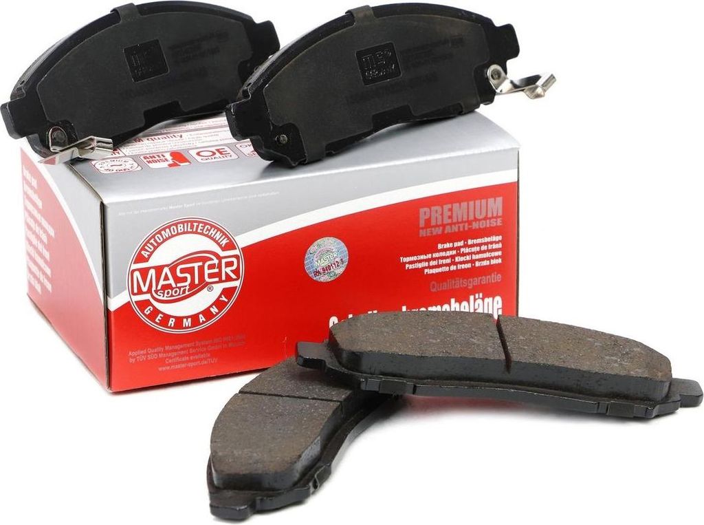 MASTER-SPORT 13046057832N-SET-MS Bremsbeläge, Bremsklötze Vorderachse für NISSAN LEAF (ZE0)