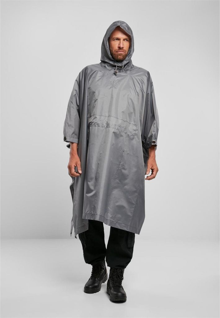 Brandit BD3169 | Ripstop Poncho One Size - Farbe: Anthracite - Größe: One Size