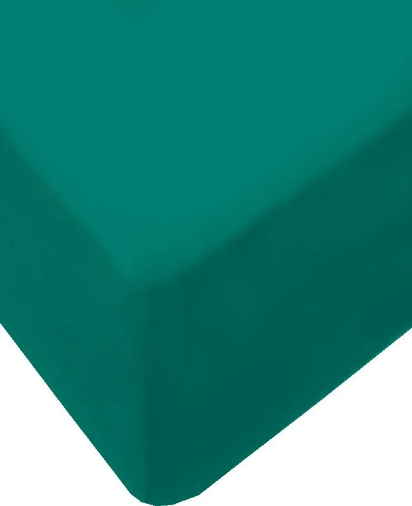 Lenzuolo con Angoli Spugna 180x200 - Turchese Scuro 48 Professionale