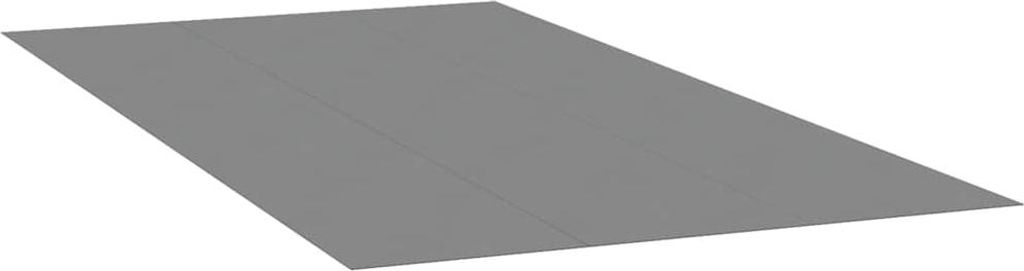 vidaXL Pool-Bodentuch Hellgrau 640x321 cm Polyester Produktbild 
