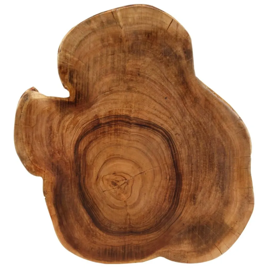 Table basse en acacia massif 60x55x25 cm - Table de salon robuste bois