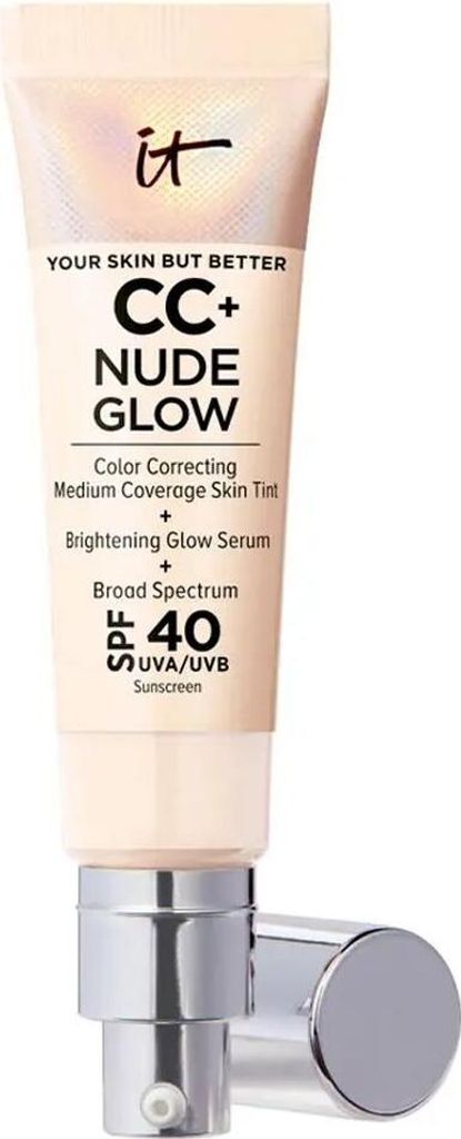 It cosmetics CC+ NUDE GLOW leichte Foundation + Glow Serum SPF40 #fair porcelain