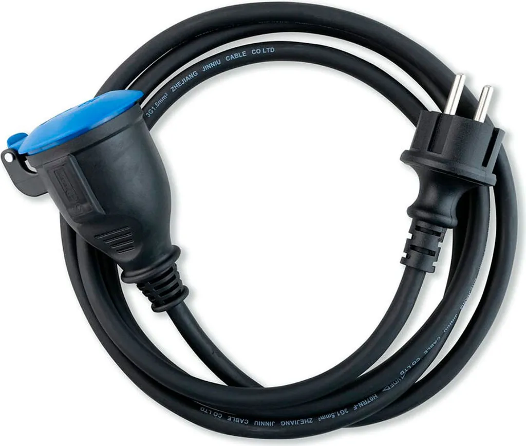 Câble d'extension 3x1.5 mm 5m Onlex IP54 haute résistance One Size