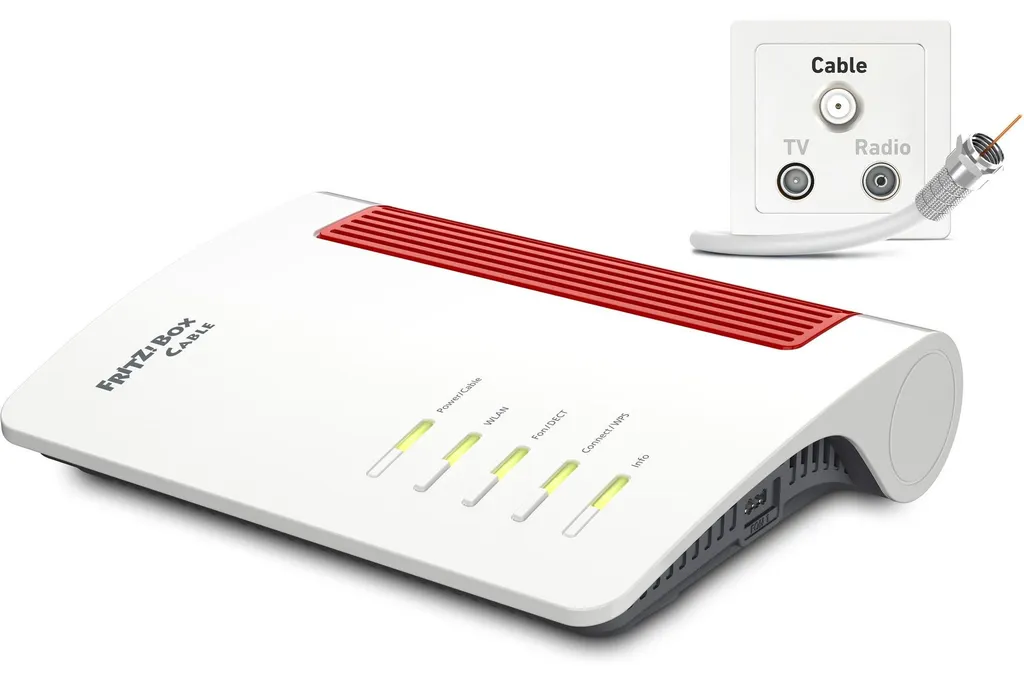 Modem Routeur Câble Wi-Fi 6670 FRITZ!Box Edition International Gigabit
