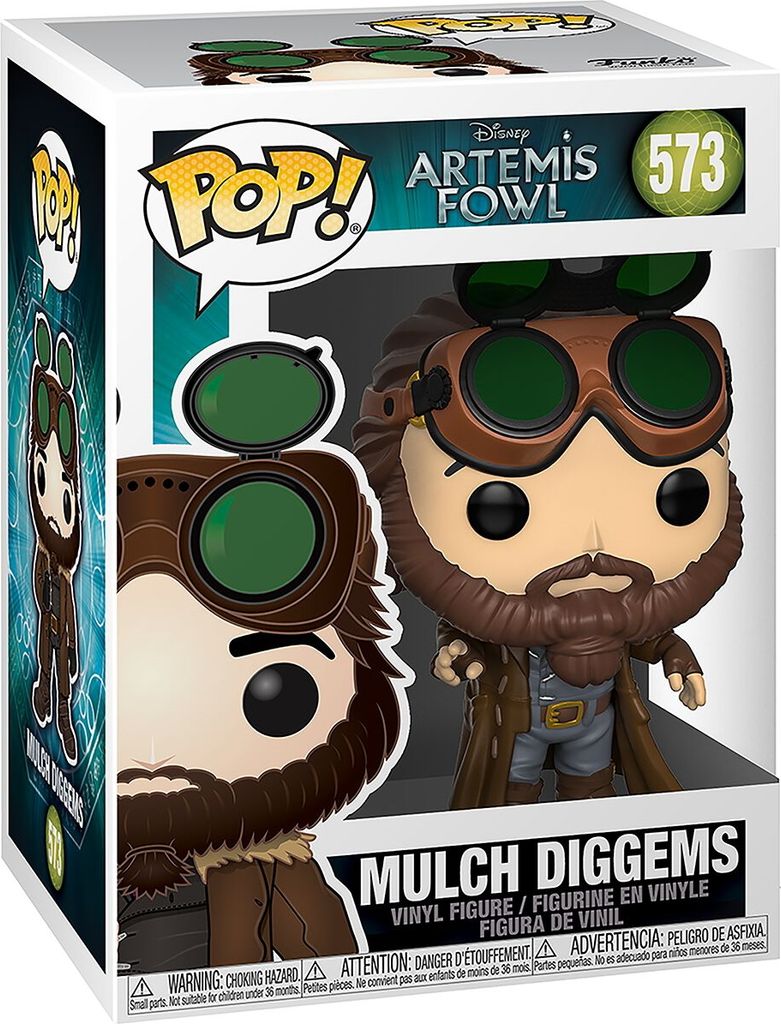 Artemis Fowl - Mulch Diggems 573 - Funko Pop! - Vinyl Figur
