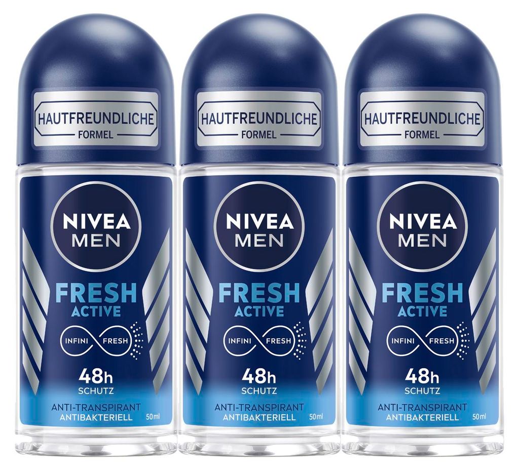 NIVEA Men Deo Roll On Aktive Protect Anti Transpirant 50ml Zdjęcie produktu 