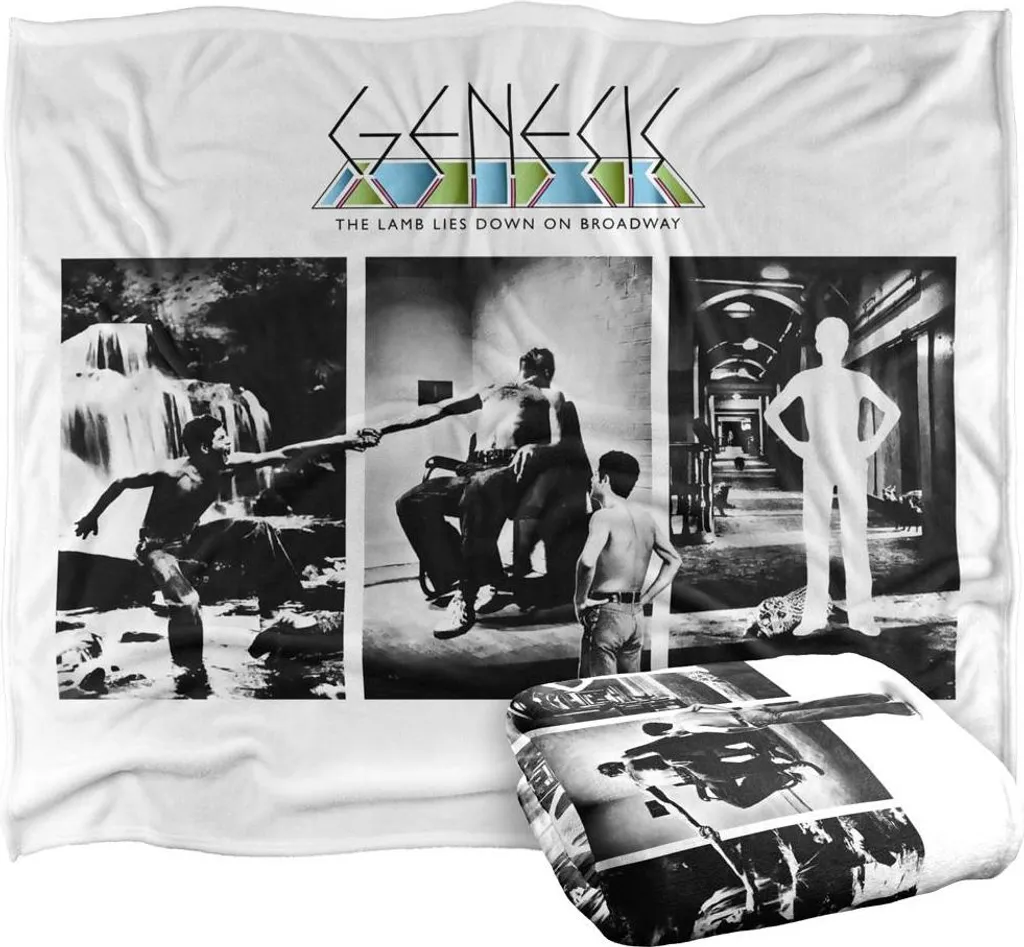 Couverture Genesis Multicolore en Molleton Doux pour Fan de Rock Pro - 2