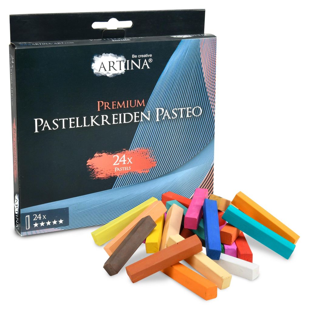 Artina 24er Pastellkreide Set Pasteo Master Series Produktbild 