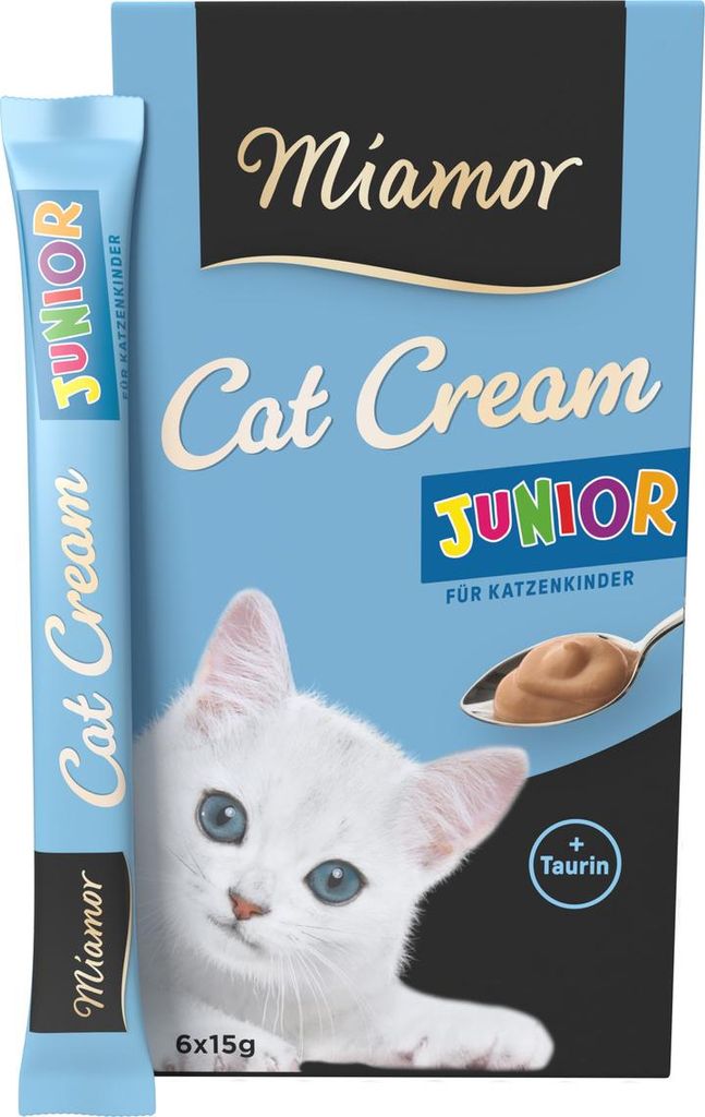 Miamor Snack Junior-Cream 6x15g