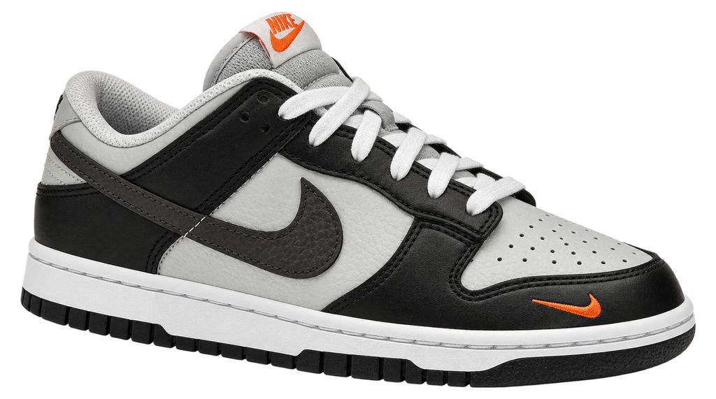 Nike Dunk Low Mini Swoosh - Nero/Arancione Total - Taglia Immagine del prodotto 