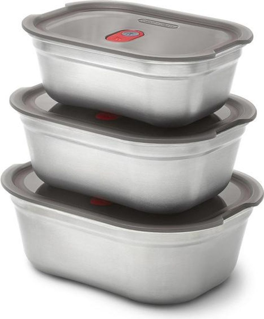 Sada 3 nádob na potraviny Black+Blum Meal Prep Obrázek produktu 