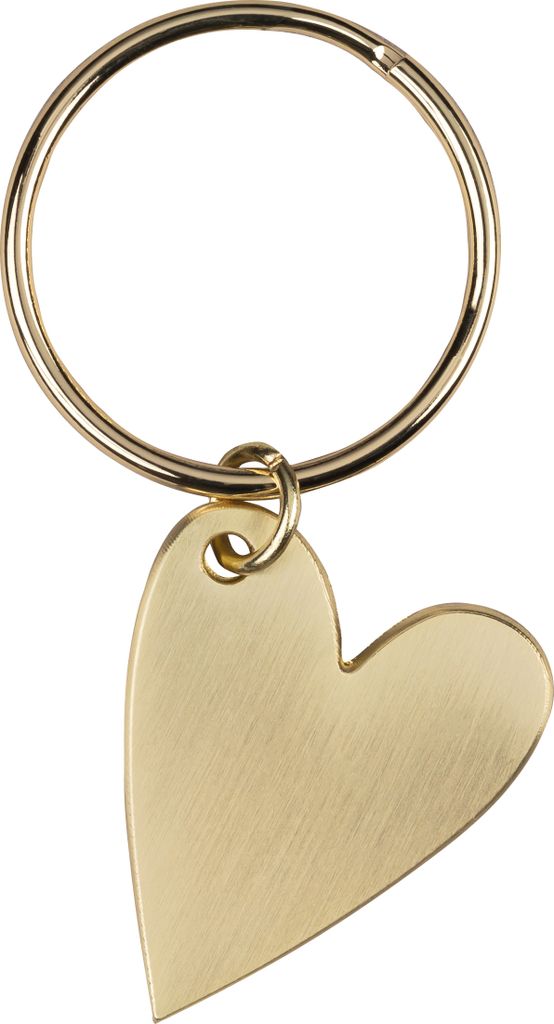 Räder Glücksanhänger Herz Gold 3,7x3 cm
