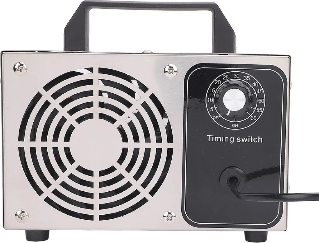 Supprimer les odeurs tenaces de fumée : ozonateur inox 60000mg pro 220V