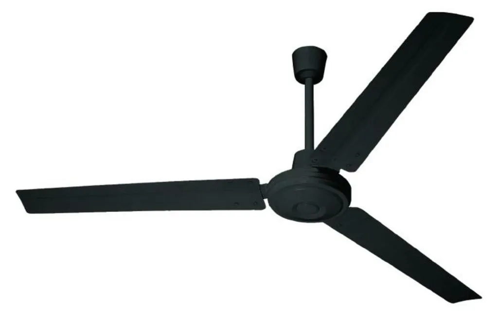 Ventilateur de plafond silencieux noir 140 cm ACA pour éviter la chaleur