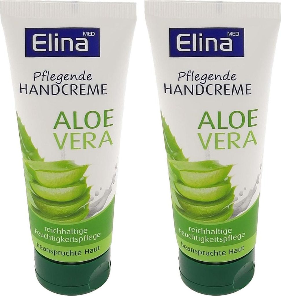 Aloe Vera Handcreme 2x75ml – Intensivpflege für geschmeidige Hände Feuchtigkeit Hautschutz