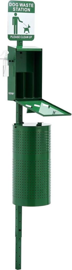Dog Waste Station with 600 Dog Poop Bags Commercial Park Pet Poop Station