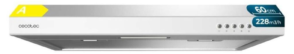 Cecotec Dunstabzugshaube 60cm Bolero Flux, 228 m³/h, , Produktbild 