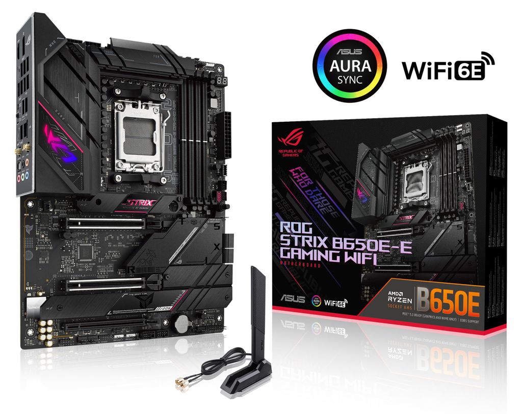 ASUS ROG STRIX B650E-E GAMING WIFI Mainboard Sockel AM5 Image du produit 