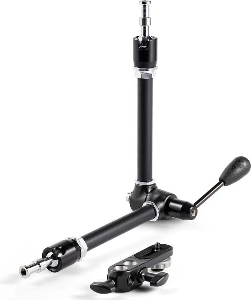 Trépied Monopode Manfrotto 143A Fixation Articulée de Studio Noir - 5