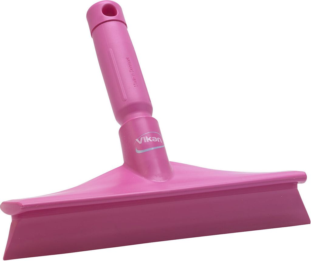 VIKAN Ultra Hygiene Abzieher mit Ministiel Länge: 245 mm, vollständig HACCP konform 1-pink