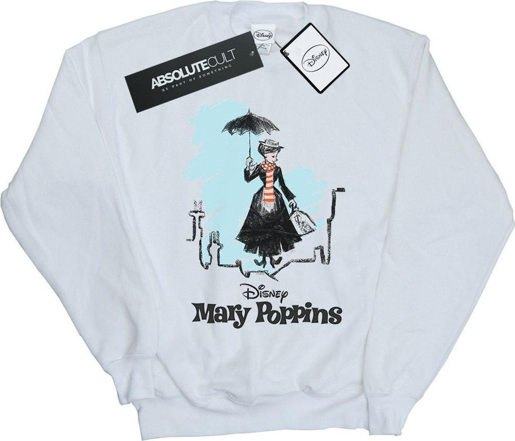 Disney - "Rooftop Landing" Sweatshirt für Herren BI48947 (M) (Weiß)