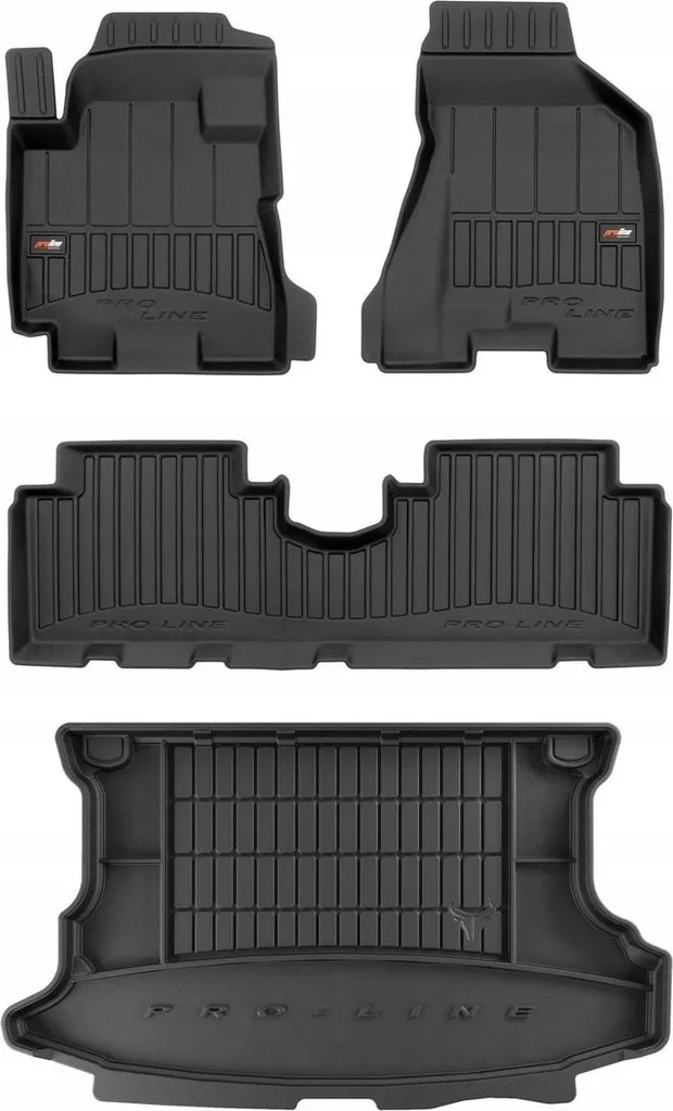 Tappeti Gomma Kia Sportage 2 (2004-2010) - Protezione 3D Su Misura
