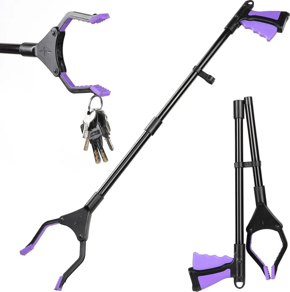 Aide à la préhension pour attraper sans se baisser - 2 Pinces de 81 cm