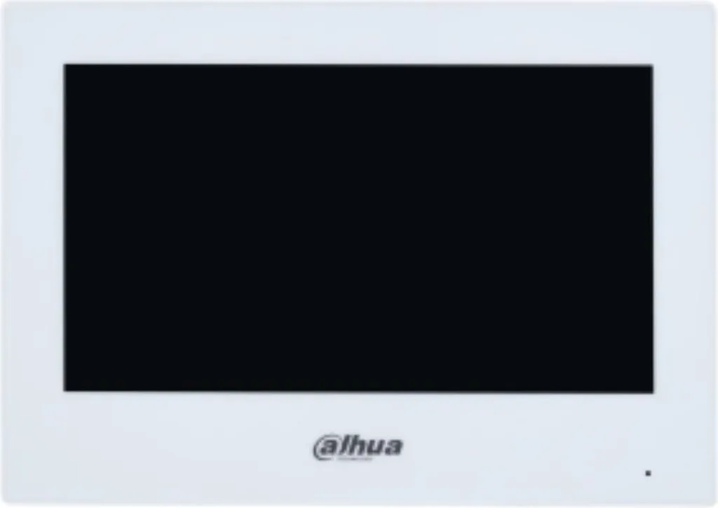 Moniteur pour interphone Dahua blanc pour contrôle d'accès de maison