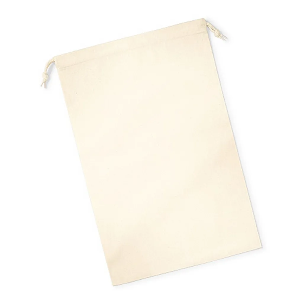 Borsa in cotone Westford Mill PC3552 (M) (Natura) - 3