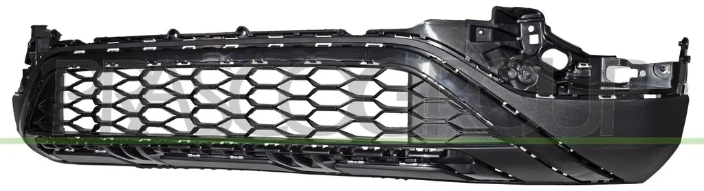 Pare-chocs avant PRASCO VG7731031 pour VW T-Roc A11 en noir grainé