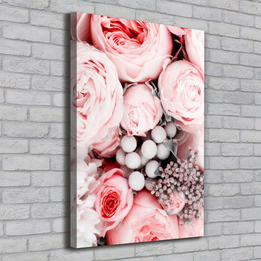 Tulup Leinwandbild - 70x100cm - Wandkunst - Drucke auf Leinwand - Leinwanddruck - Wohnzimmer Wanddekoration XXL - Wohnung Deko Kunstdrucke - Blum...