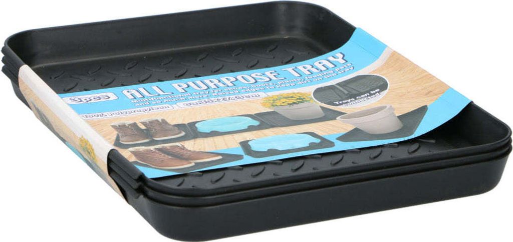 Tom Cestini multifunzione 35X27,5X3 cm 3 Pezzi Nero Immagine del prodotto 