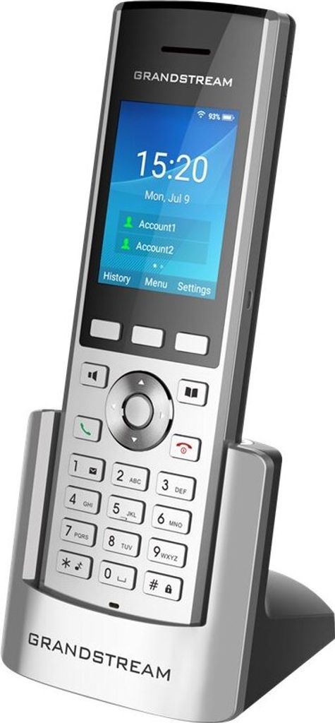 Grandstream WP820 - VoIP-Telefon - mit Bluetooth-Schnittstelle - IEEE 802.11a/b/g/n (Wi-Fi)